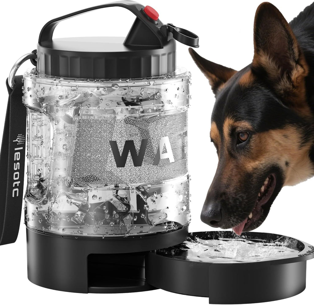 Portable Pull-out Water Bowl For Dogs, Large Capacity by VetsPetStore