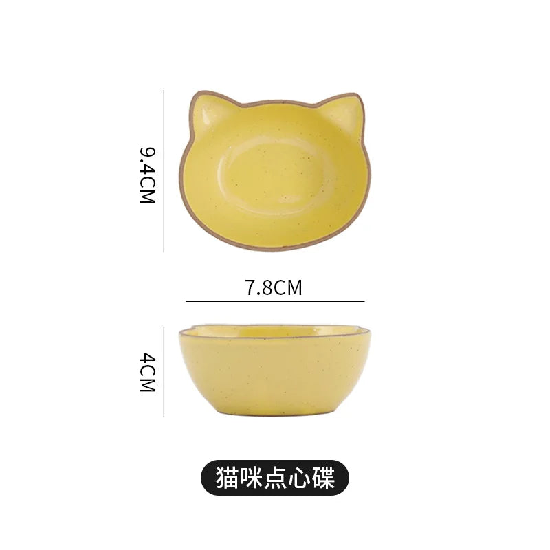 Lovely Ceramic Dishes Cartoon Animal Dishes by Love My Pet