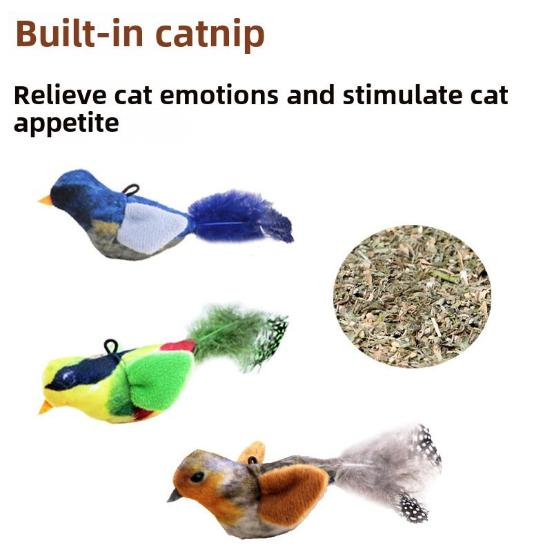 Pet Sound Bird Toy, Safe Material, Durable And Anti-bite, Alleviate Pet Anxiety by Love My Pet