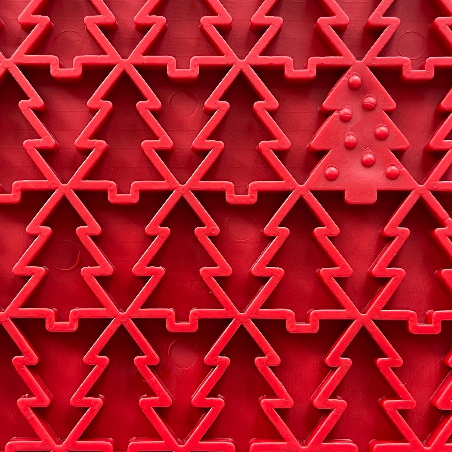 Peace Christmas Tree emat - Enrichment Lick Mat for Dogs and Cats | Christmas Tree design | SodaPup by SodaPup/True Dogs, LLC