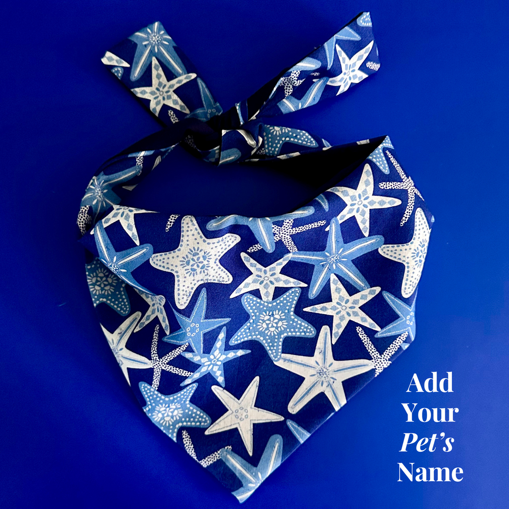 Starfish Dog Bandana by Happy Tails Outfitters