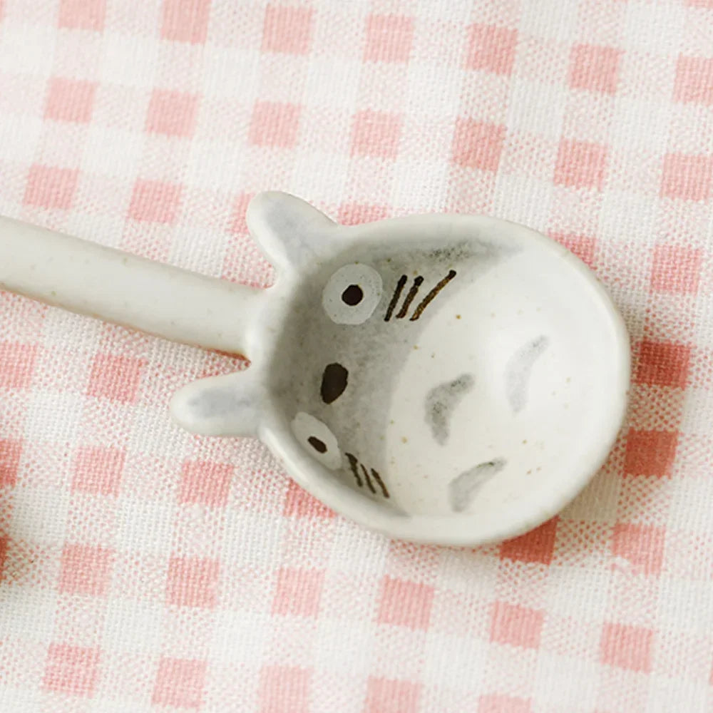Handmade Pottery Bowls with Cat Design, Durable Tableware by Love My Pet