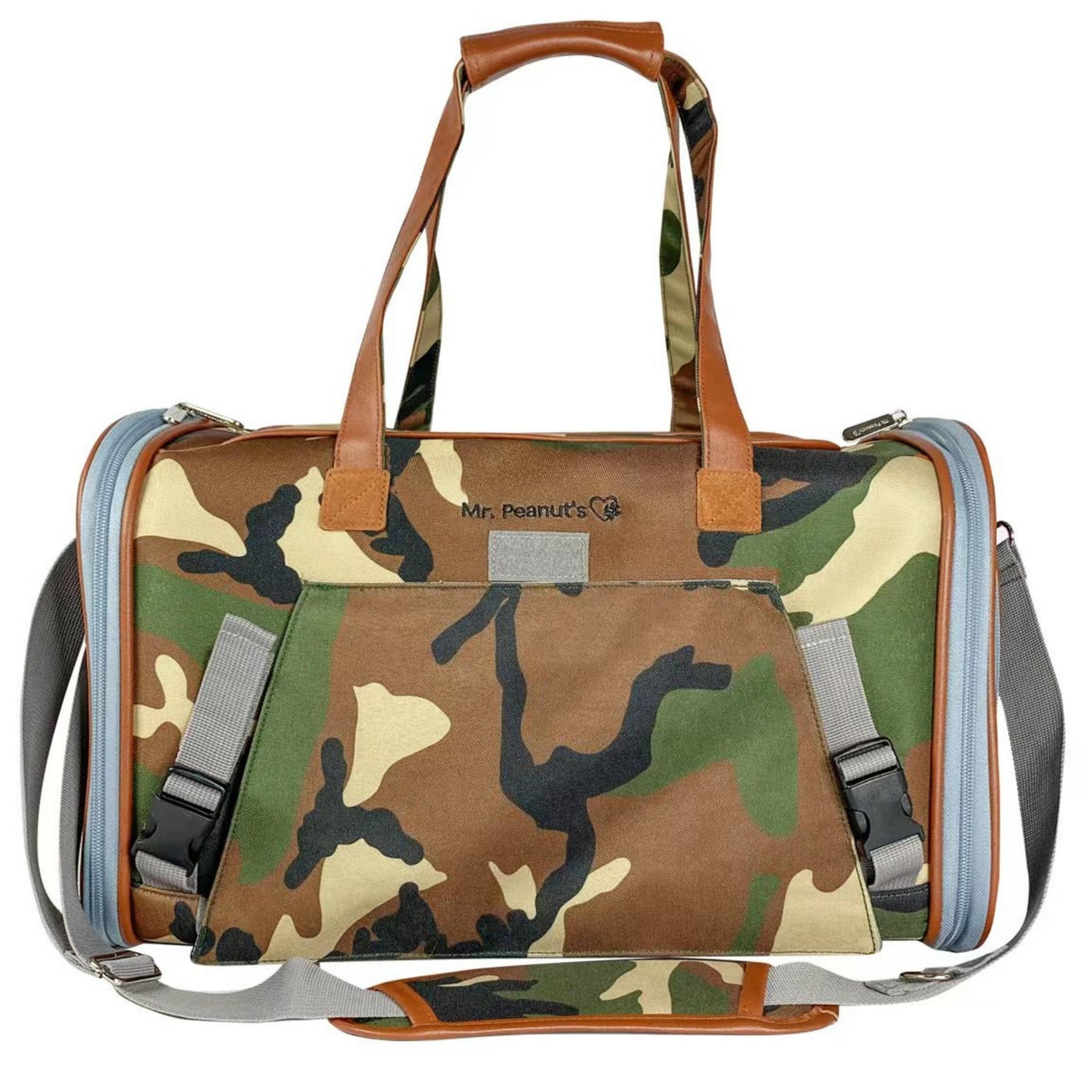 Mr. Peanut's Gold Series Standard Size Airline Compliant Expandable Pet Carrier - Prints Edition by Mr. Peanut's Pet Carriers