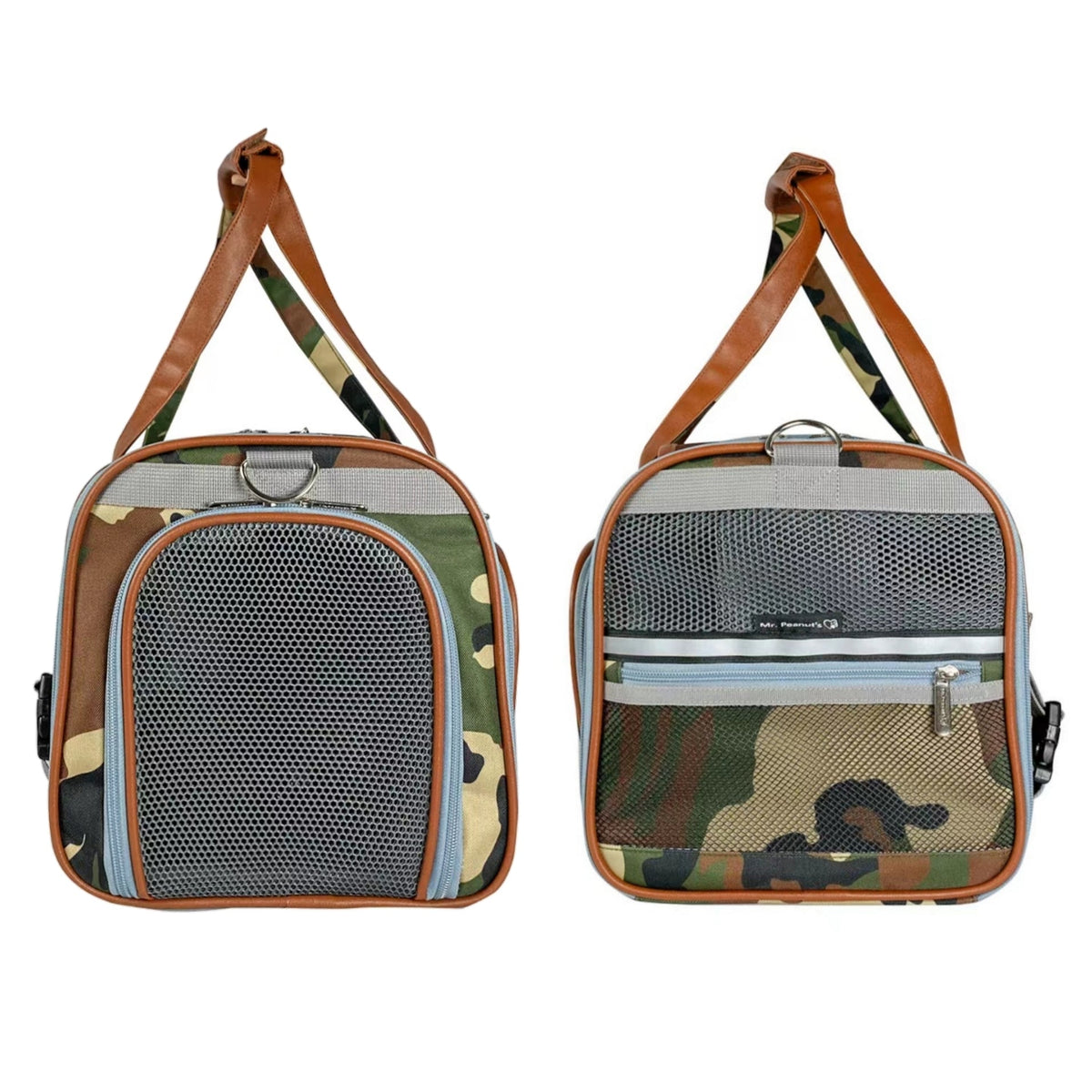 Mr. Peanut's Gold Series Standard Size Airline Compliant Expandable Pet Carrier - Prints Edition by Mr. Peanut's Pet Carriers