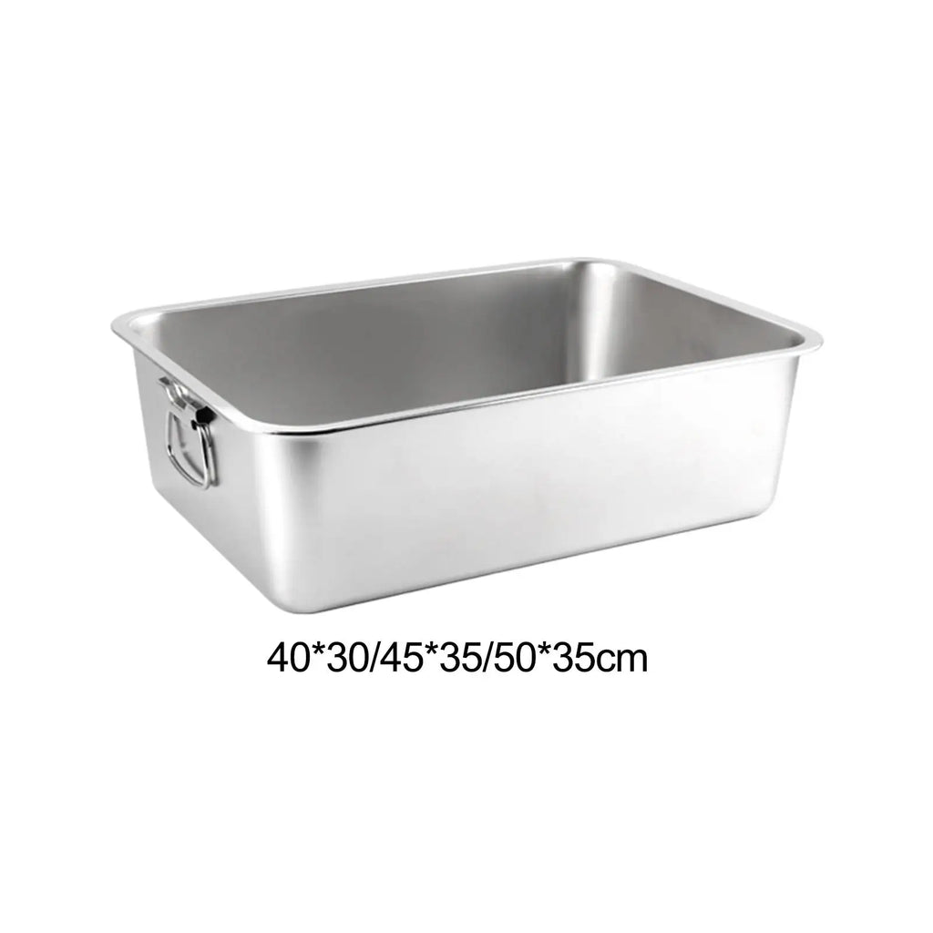 Stainless Steel Cat Litter Box by Love My Pet