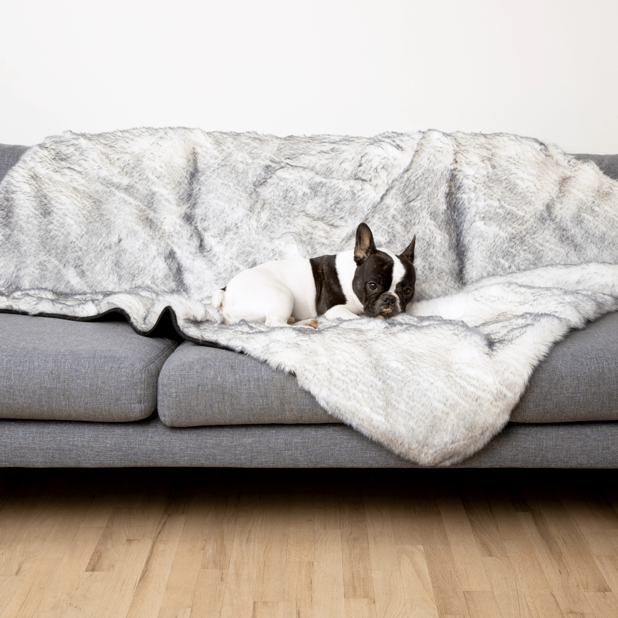 PupProtector™ Luxe Waterproof Faux Fur Blanket - Ultra Plush Arctic Fox by Paw.com