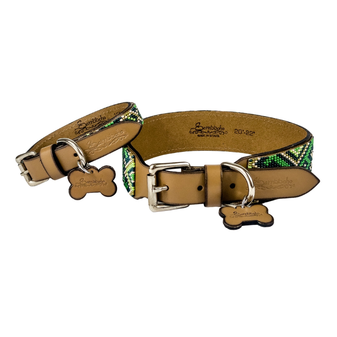 Lucky Sambboho dog collar by Sambboho