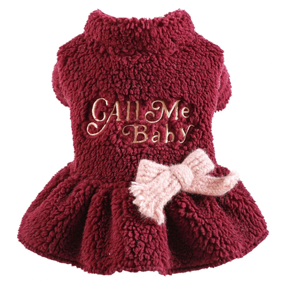 Pet Princess Skirt Bowknot Dress
