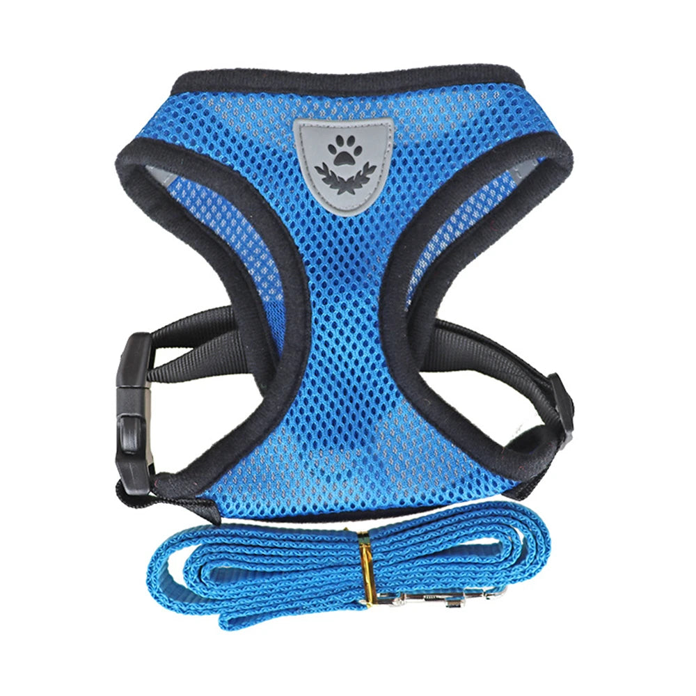 Pet Harness Adjustable Breathable Harnesses, Reflective by Love My Pet