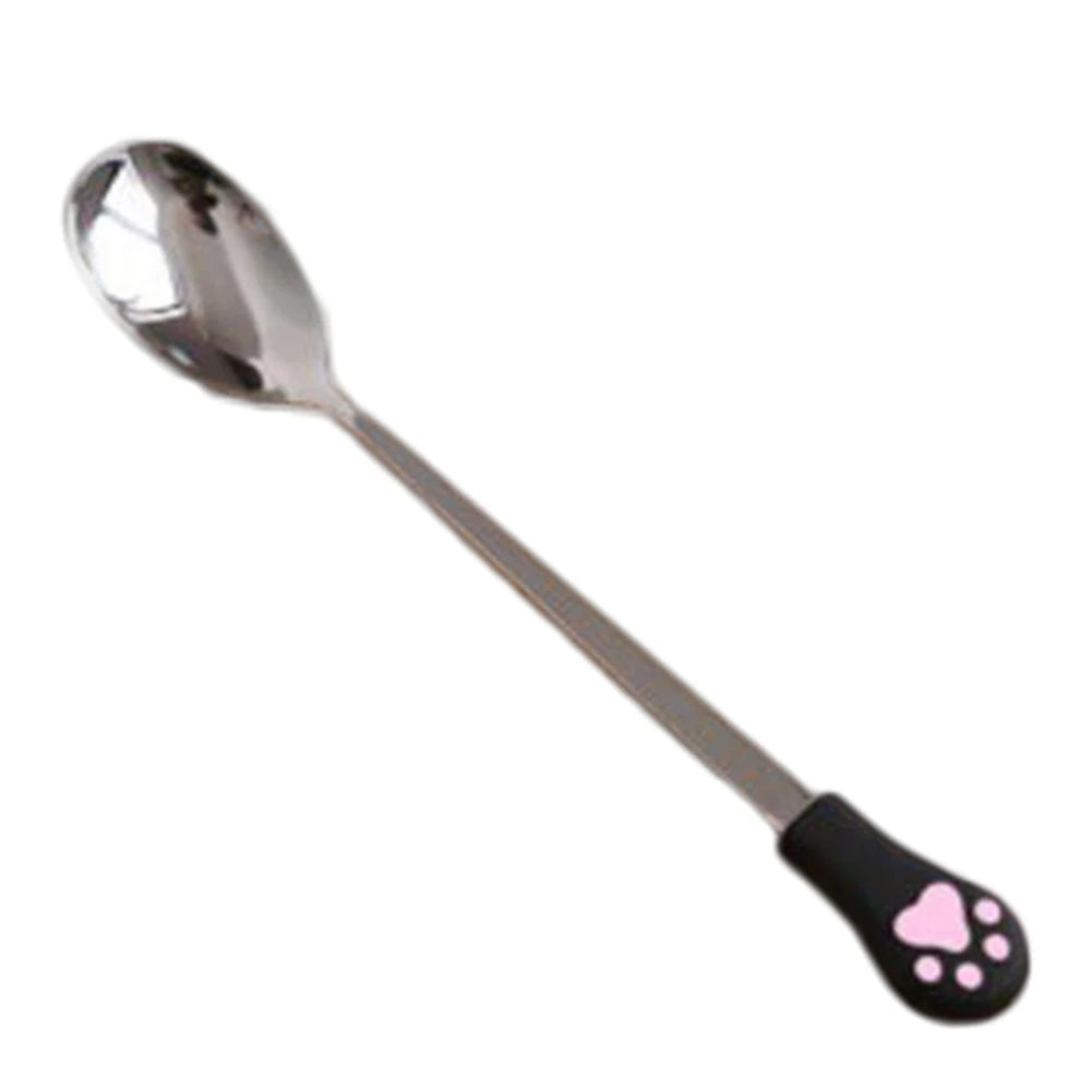 Stainless Steel Cute Cat Claw Coffee Spoons by Love My Pet