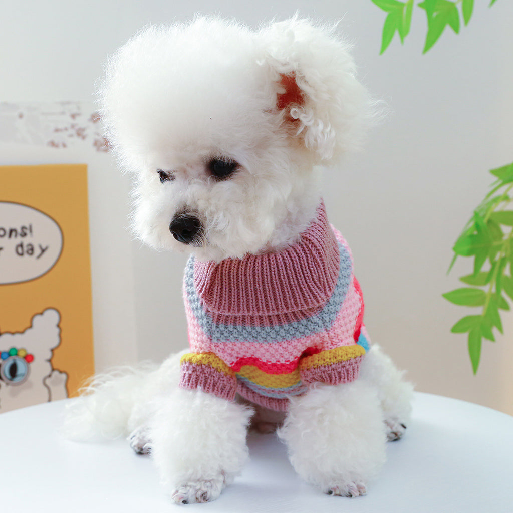 Comfortable Colorful Sweater by VetsPetStore