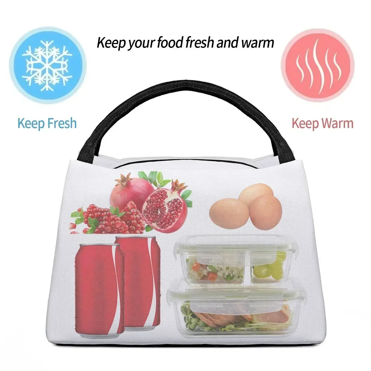 Colorful Dog Lunch Cooler Bag , variety by Love My Pet