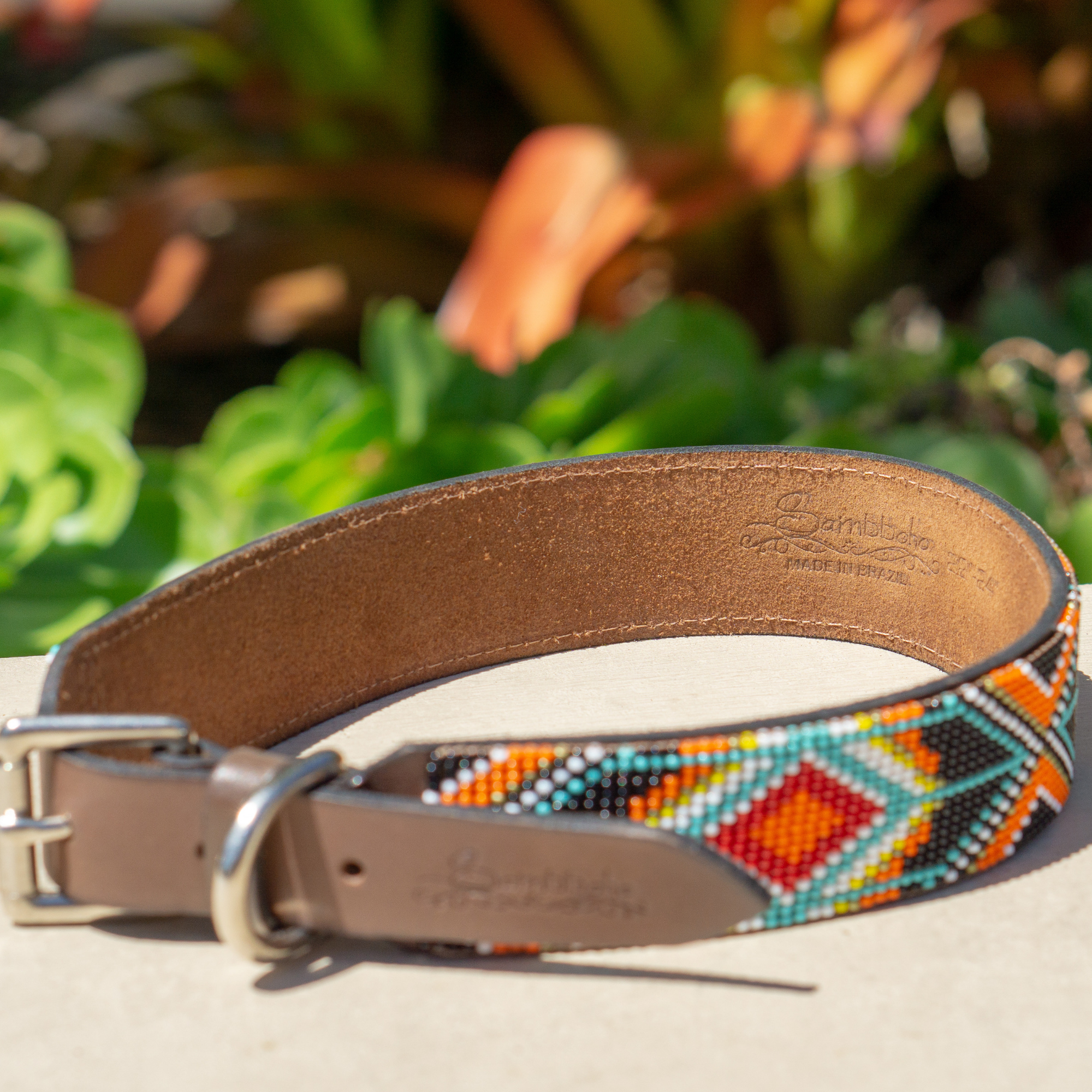 Biarritz Sambboho dog collar by Sambboho