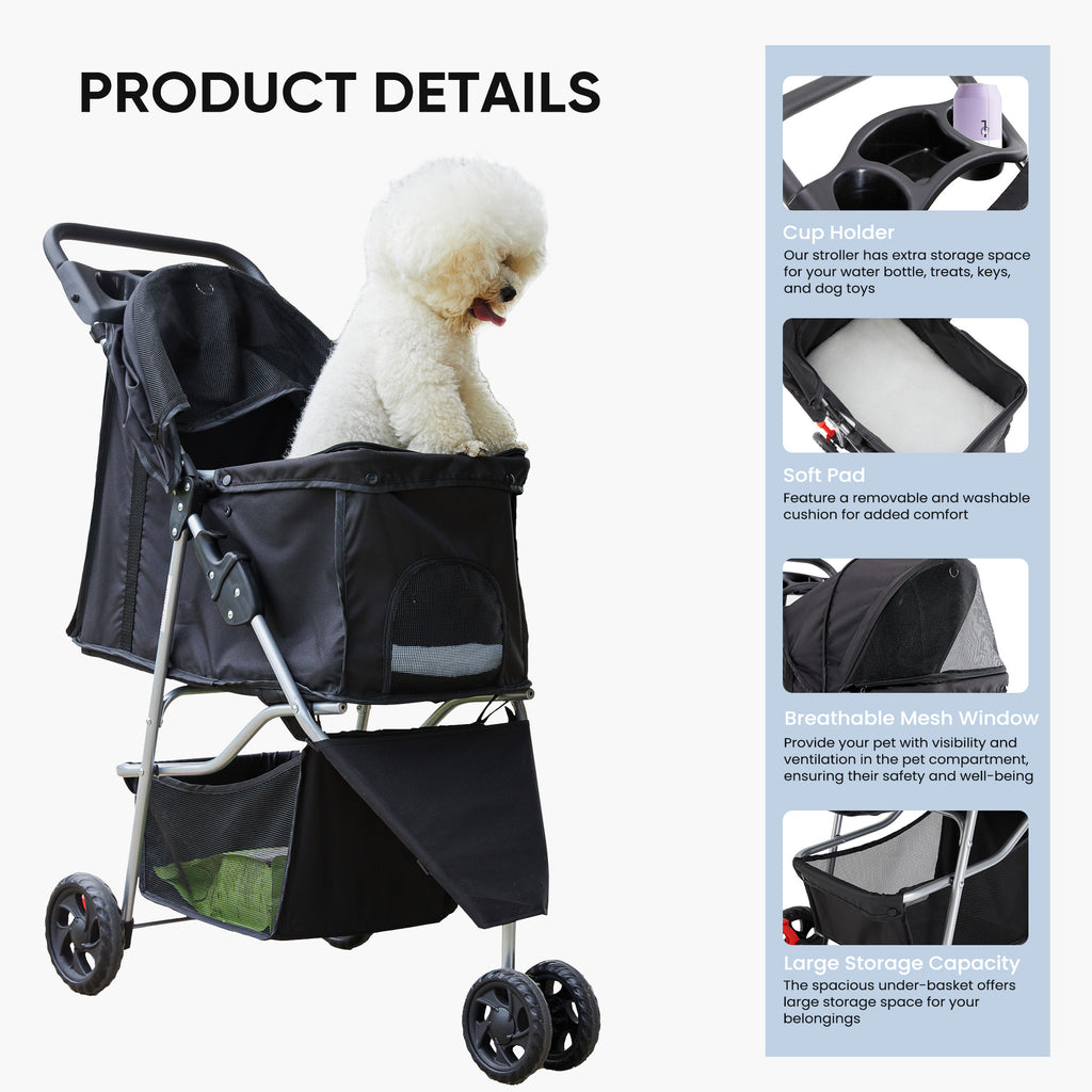 #1 Economy Cat And Dog Pet Cart by Love My Pet