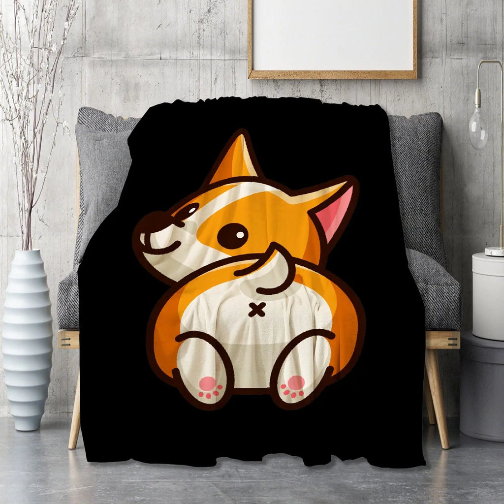 Soft Plush Flannel Blanket for Couch or Bed by Love My Pet