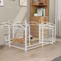 Dog Playpen Indoor 24 Inch 8 Panel Metal Dog Playpen by Love My Pet