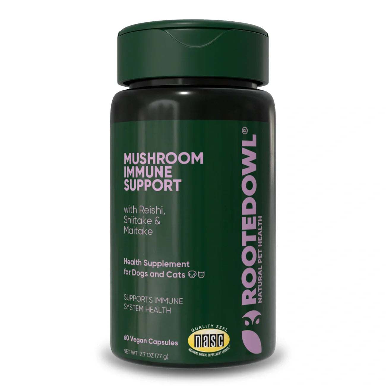 Mushroom Immune Support by Rooted Owl Pet Supplements