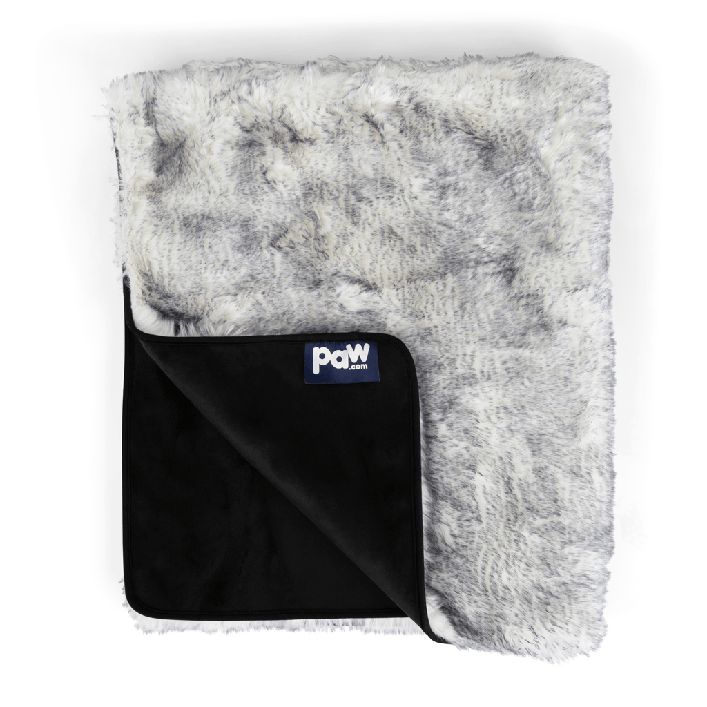 PupProtector™ Luxe Waterproof Faux Fur Blanket - Ultra Plush Arctic Fox by Paw.com