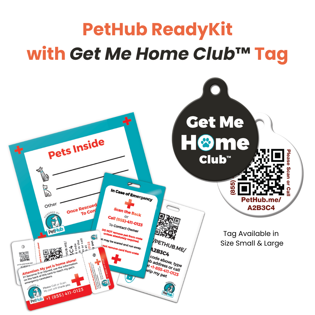 PetHub QR Pet ID Comprehensive ReadyKit – Complete Emergency Kit by PetHub