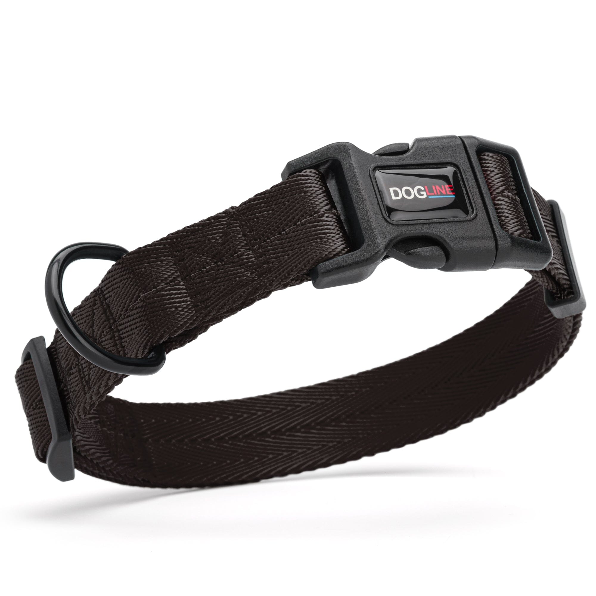 Nylon Flat Dog Collar by Dogline