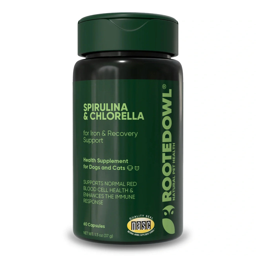 Spirulina & Chlorella by Rooted Owl Pet Supplements