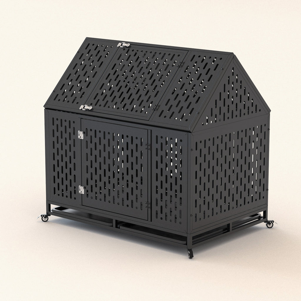 45 inch Heavy Duty Dog Crate by VetsPetStore