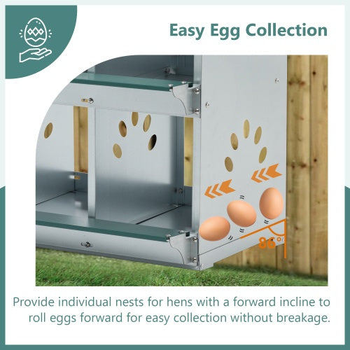 8 Compartment Chicken Nesting Boxes by Amazing Pet Bargains