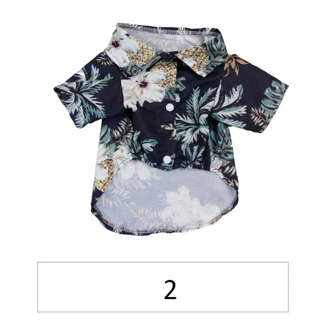 Hawaiian Pet Shirts by Furr Baby Gifts