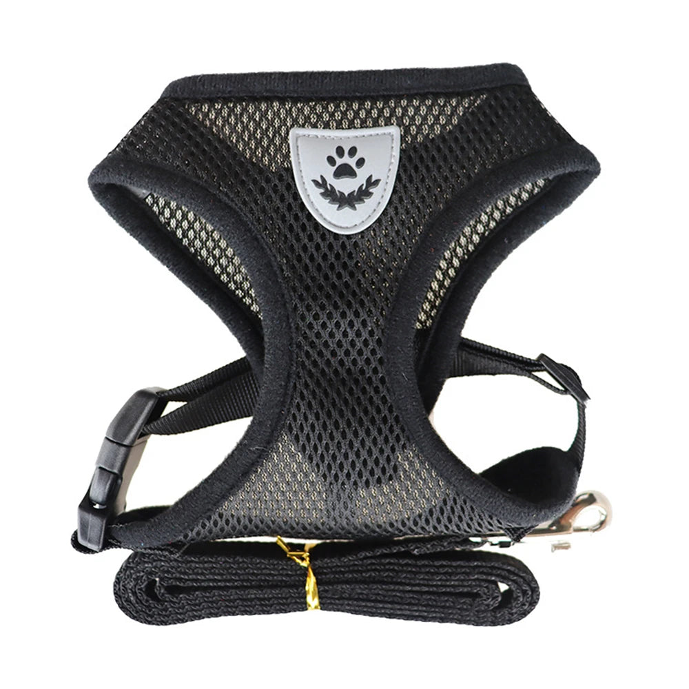 Pet Harness Adjustable Breathable Harnesses, Reflective by Love My Pet