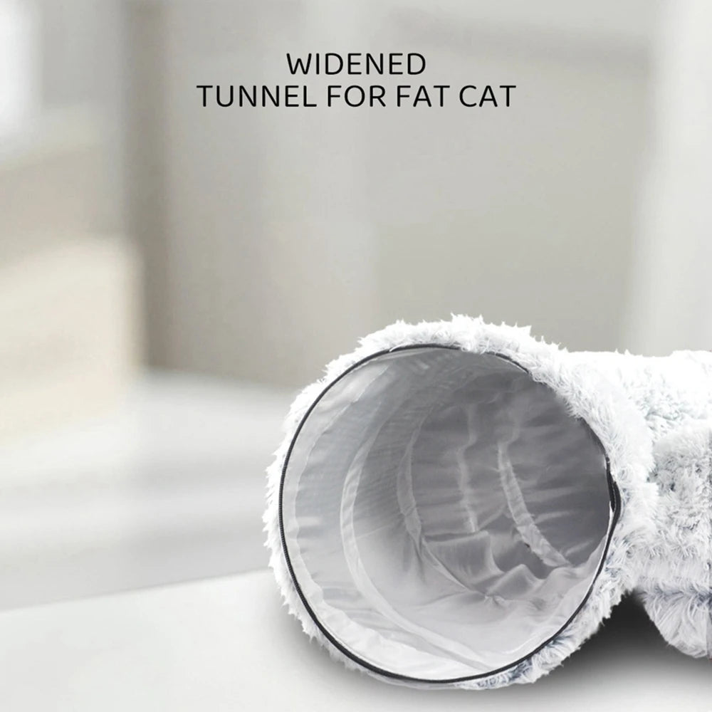 Round Plush Cat Bed by Love My Pet