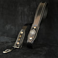 The ''Aztec'' Black leash by Bestia Dog Gear