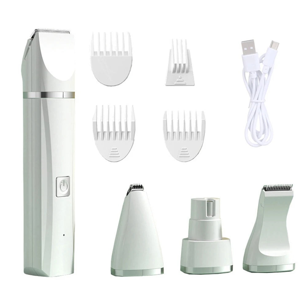 Professional Pet  Grooming Trimmer Set USB Rechargeable