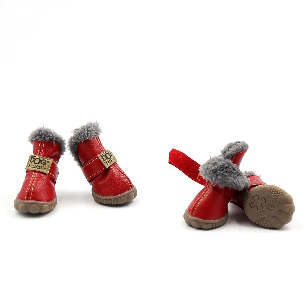 Dog Australia Waterproof Fleece-Lined Warm Dog Snow Boots by Furr Baby Gifts