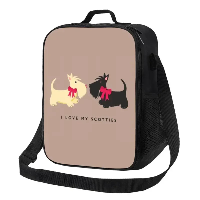 Scottie Dog Insulated Lunch Tote Bag Multiple Designs by Love My Pet
