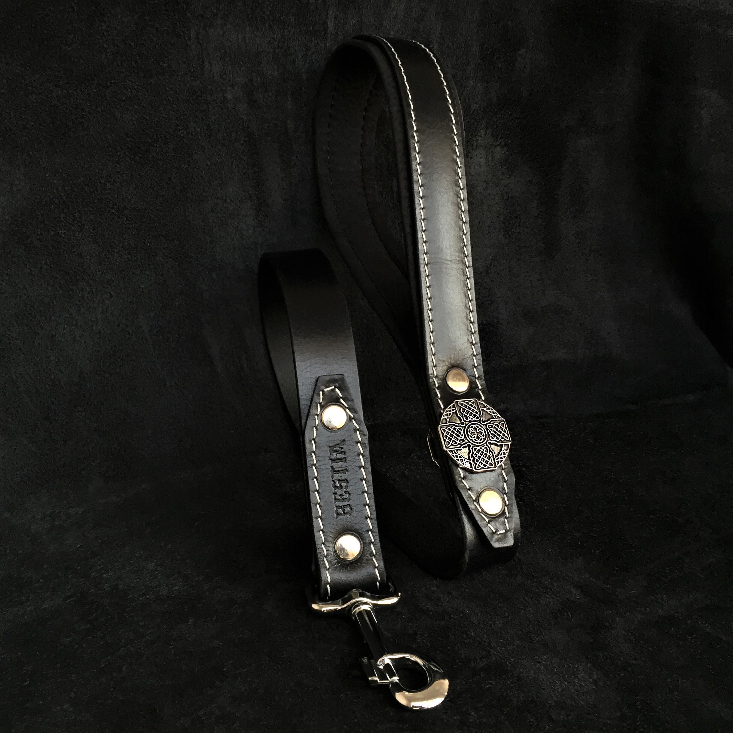 The "Maximus Silver" leash by Bestia Dog Gear