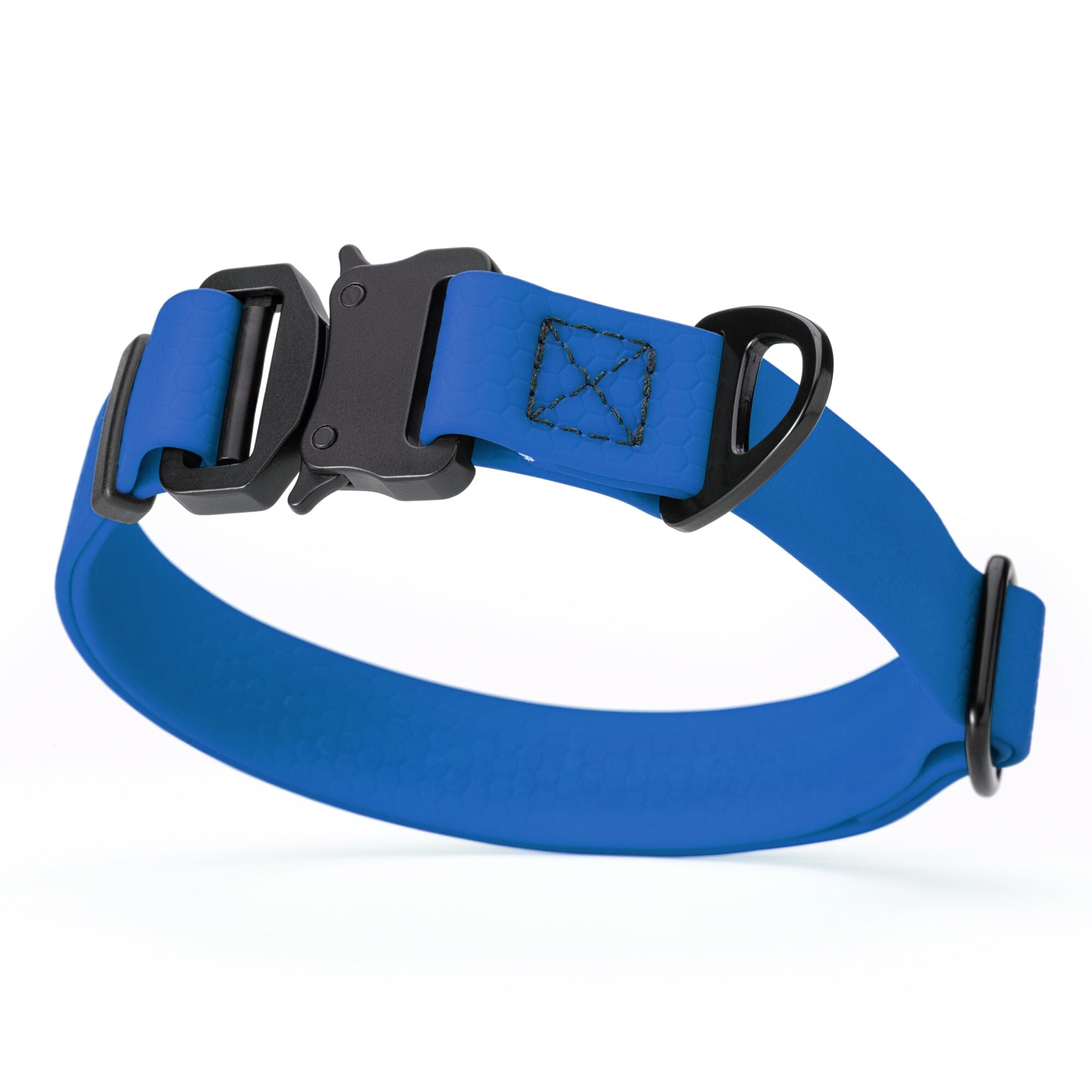 Waterproof Dog Collar with Metal Stab-Lock Buckle by Dogline