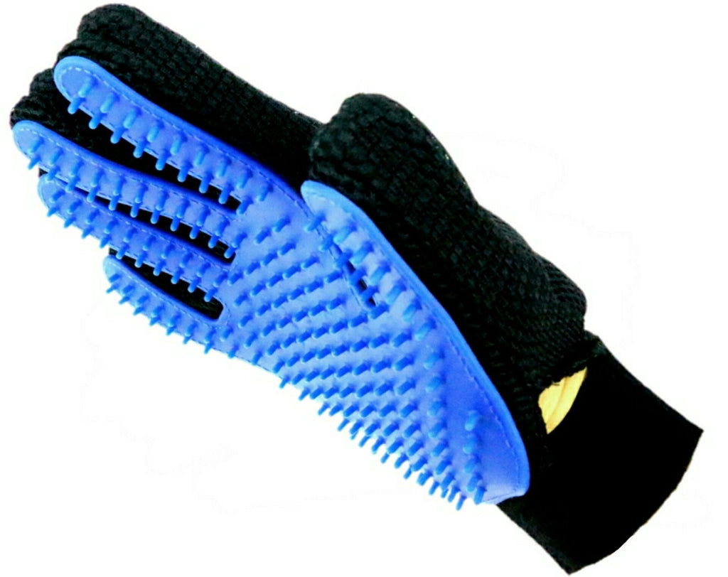 Mr. Peanut's 2 Pak HanD 259 Silicone Pins Pet Grooming Gloves by Mr. Peanut's Pet Carriers