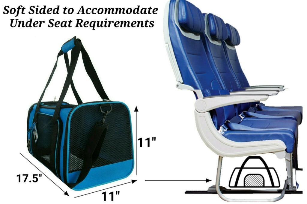 Mr. Peanut's Silver Series Airline Capable Soft Sided Pet Carrier by Mr. Peanut's Pet Carriers