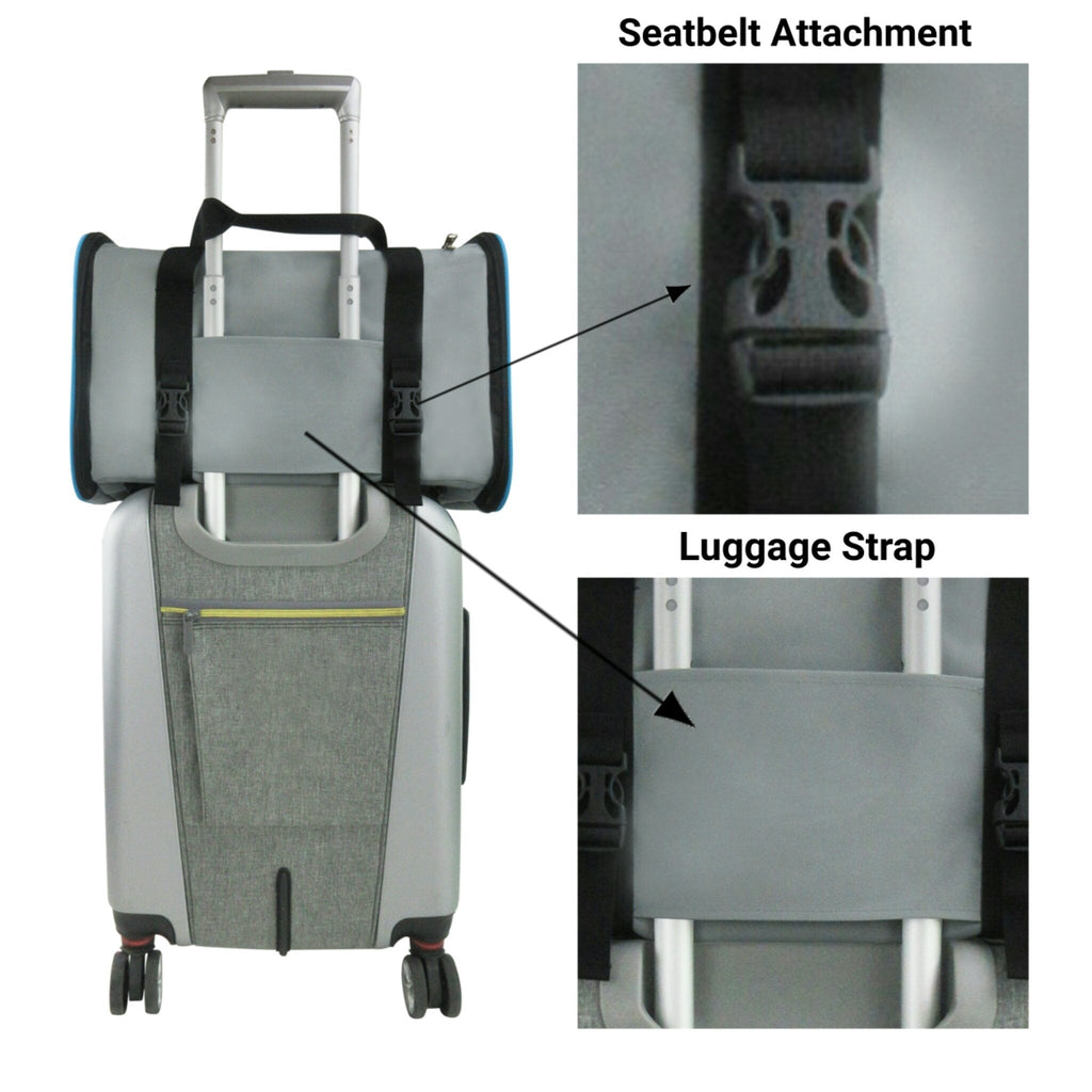Mr. Peanut's Silver Series Airline Capable Soft Sided Pet Carrier by Mr. Peanut's Pet Carriers