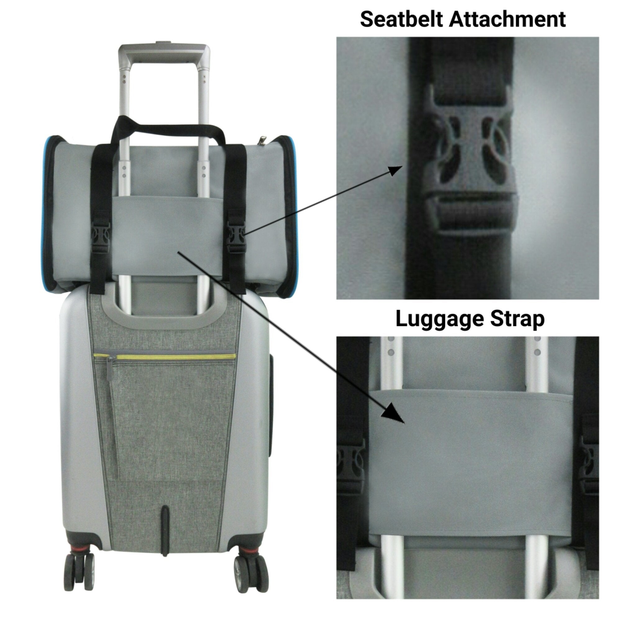 Mr. Peanut's Silver Series Airline Capable Soft Sided Pet Carrier by Mr. Peanut's Pet Carriers