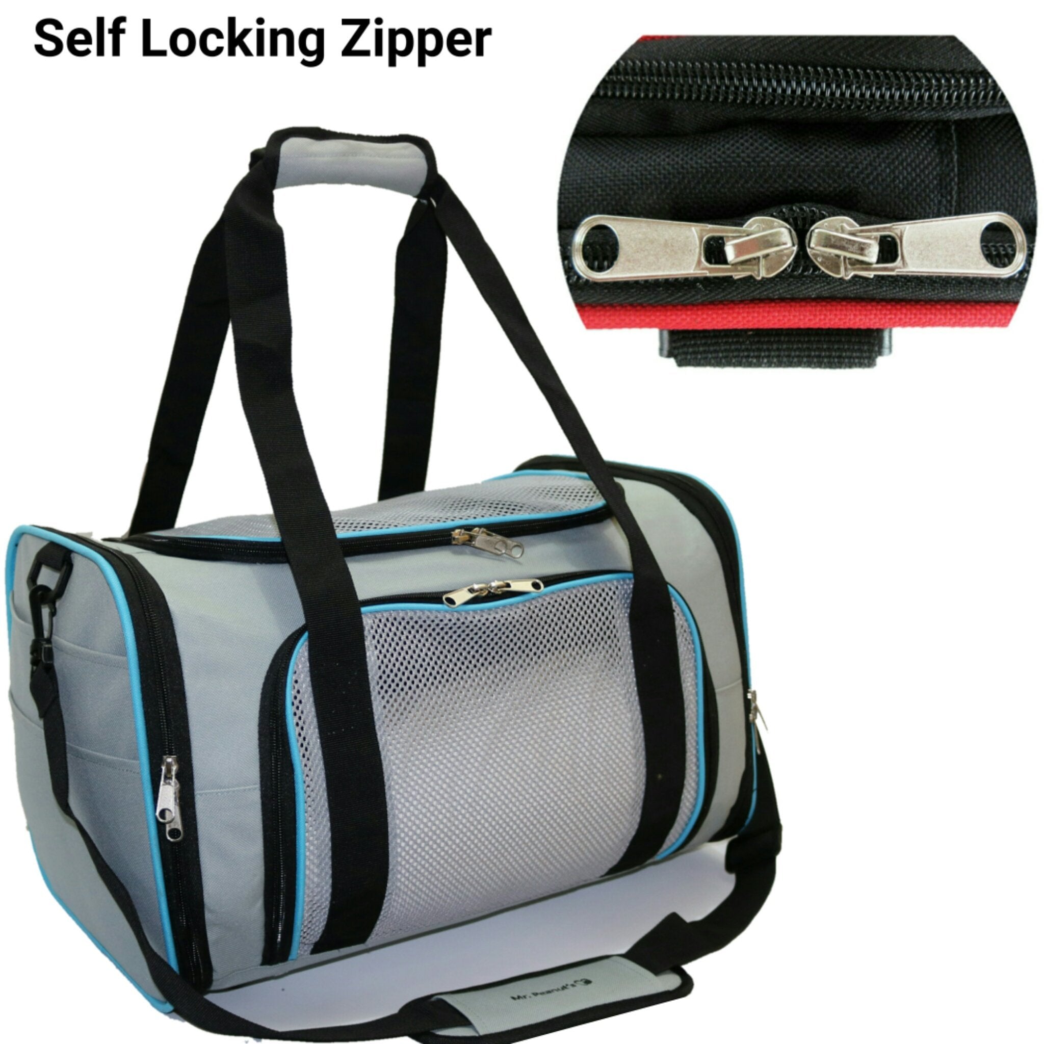 Mr. Peanut's Silver Series Airline Capable Soft Sided Pet Carrier by Mr. Peanut's Pet Carriers