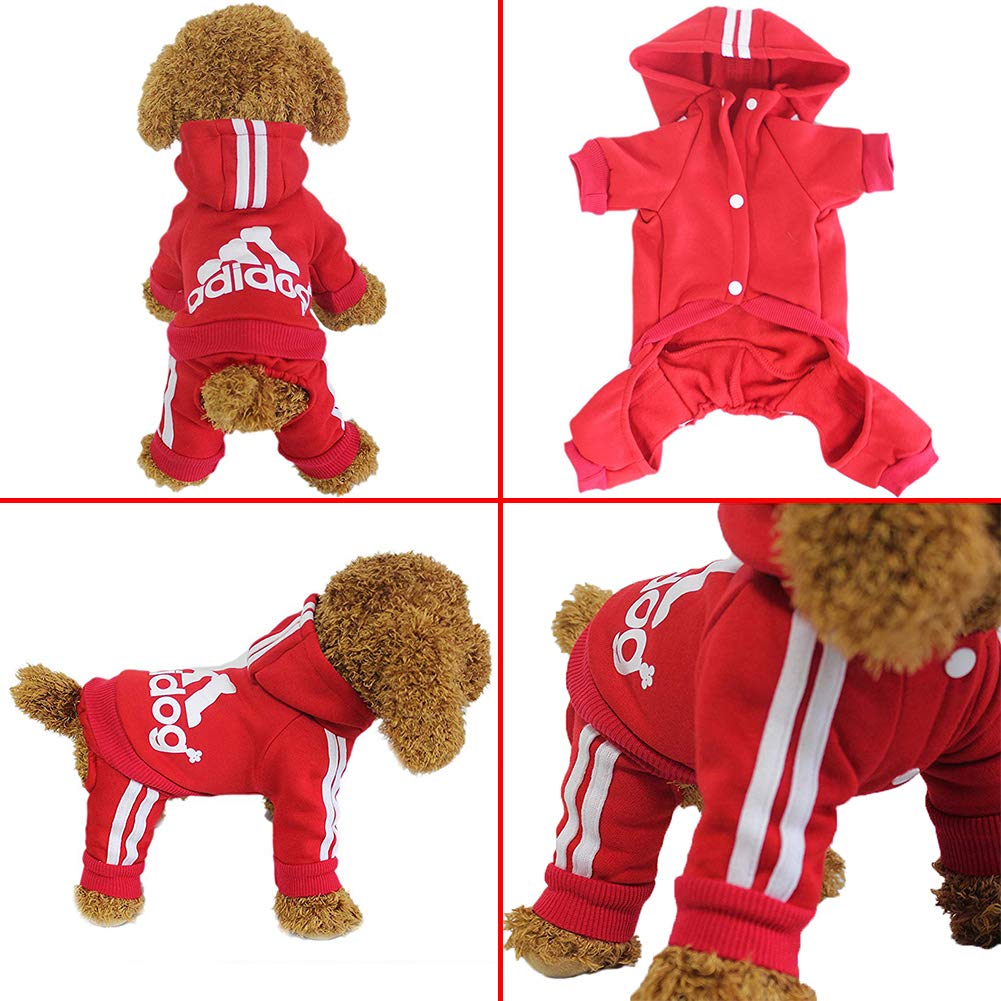 Adidog Hoodie | Small to Medium Dogs by Furr Baby Gifts