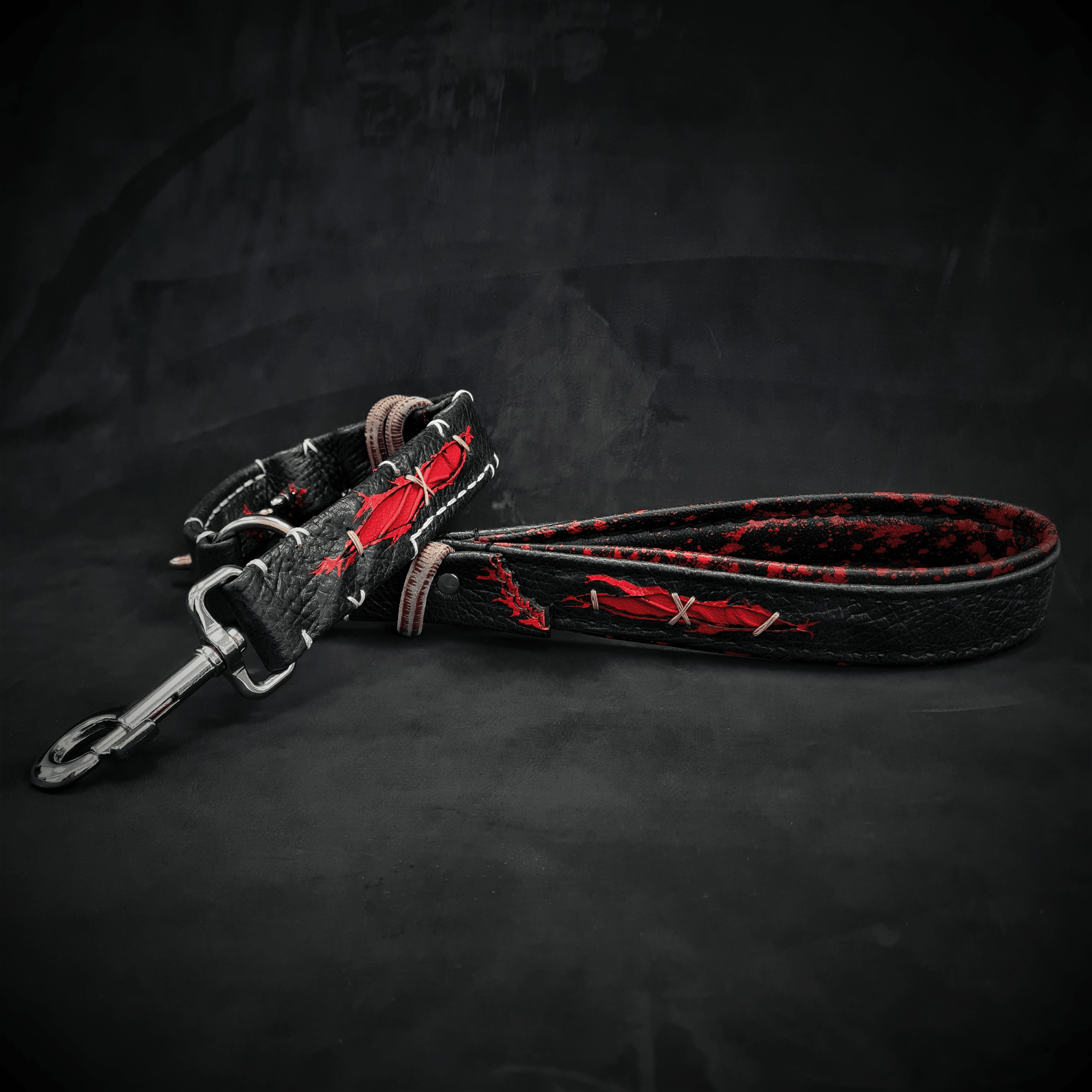 The ''Haunted'' harness LIMITED by Bestia Dog Gear