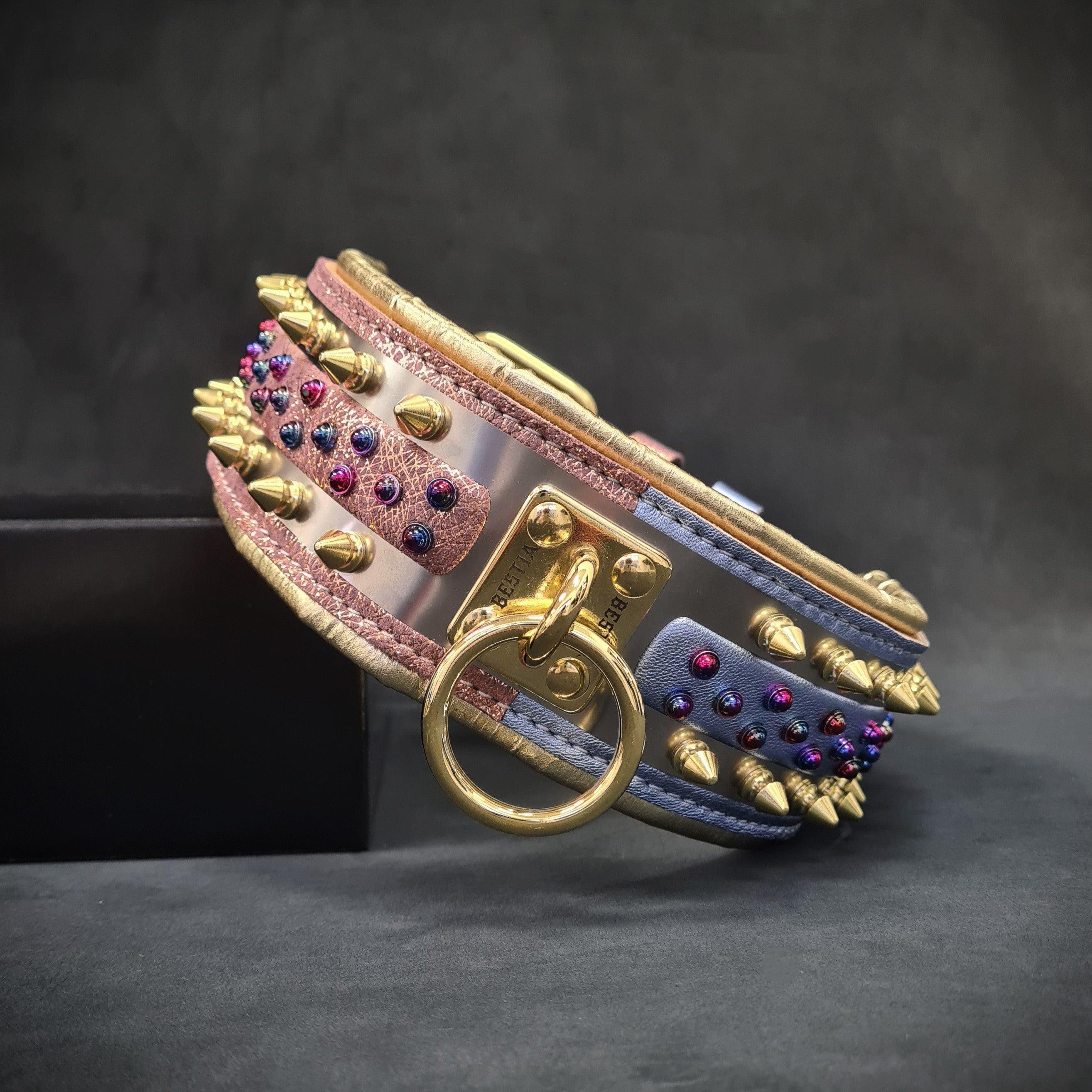 The Candy Dog Collar by Bestia Dog Gear