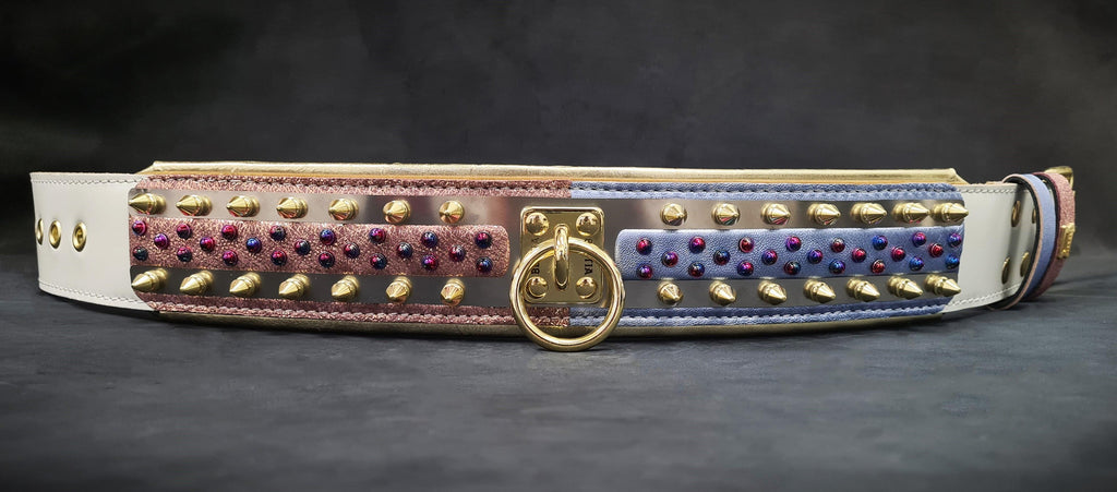 The Candy Dog Collar by Bestia Dog Gear