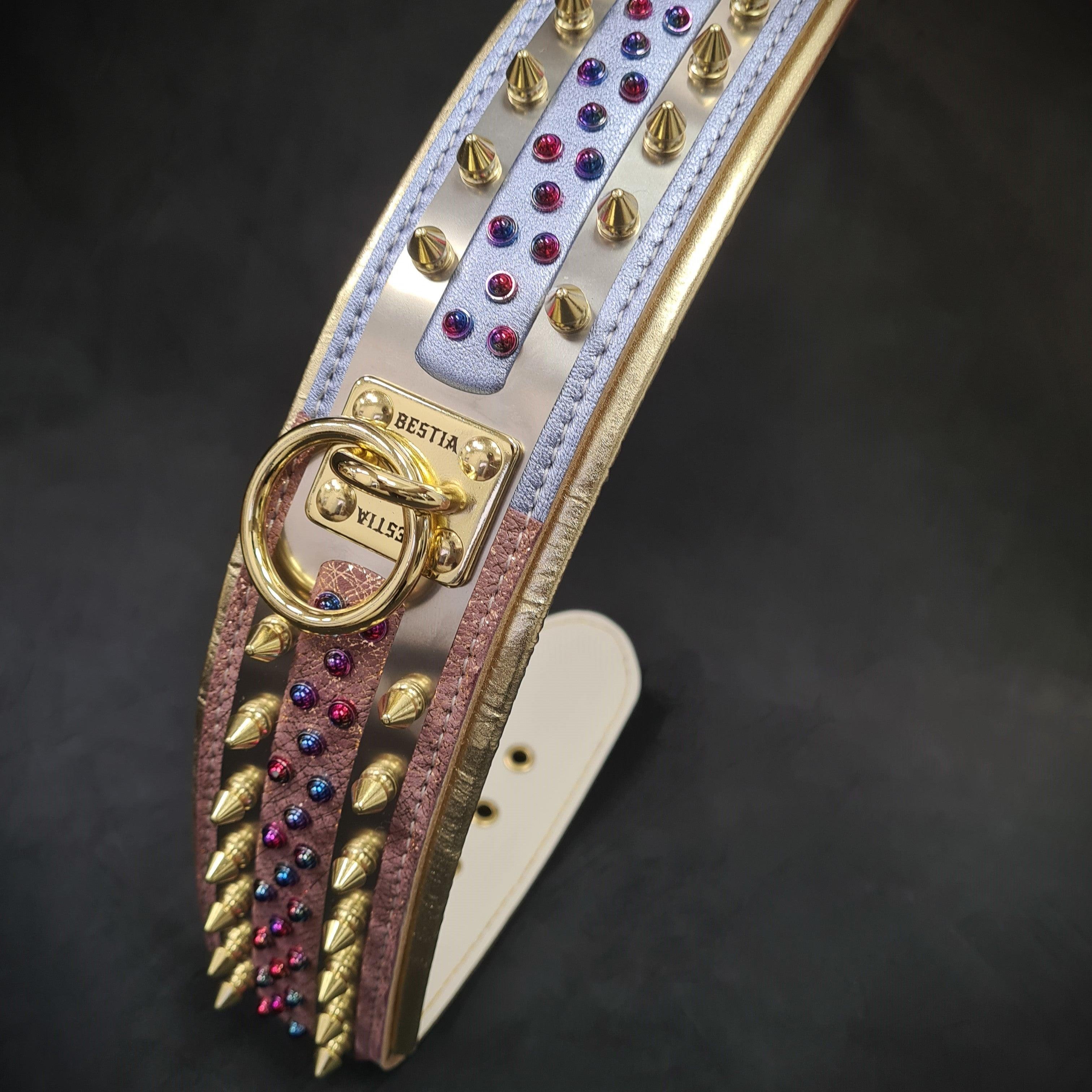 The Candy Dog Collar by Bestia Dog Gear