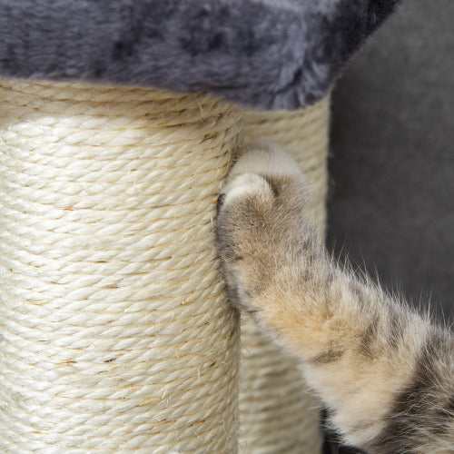 4 Steps Cat Tree For Indoor Cats Or Dogs W Sisal Scratching Post, Climbing by VetsPetStore
