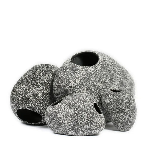 Aquarium Ceramic Rock Hiding Spot by Love My Pet