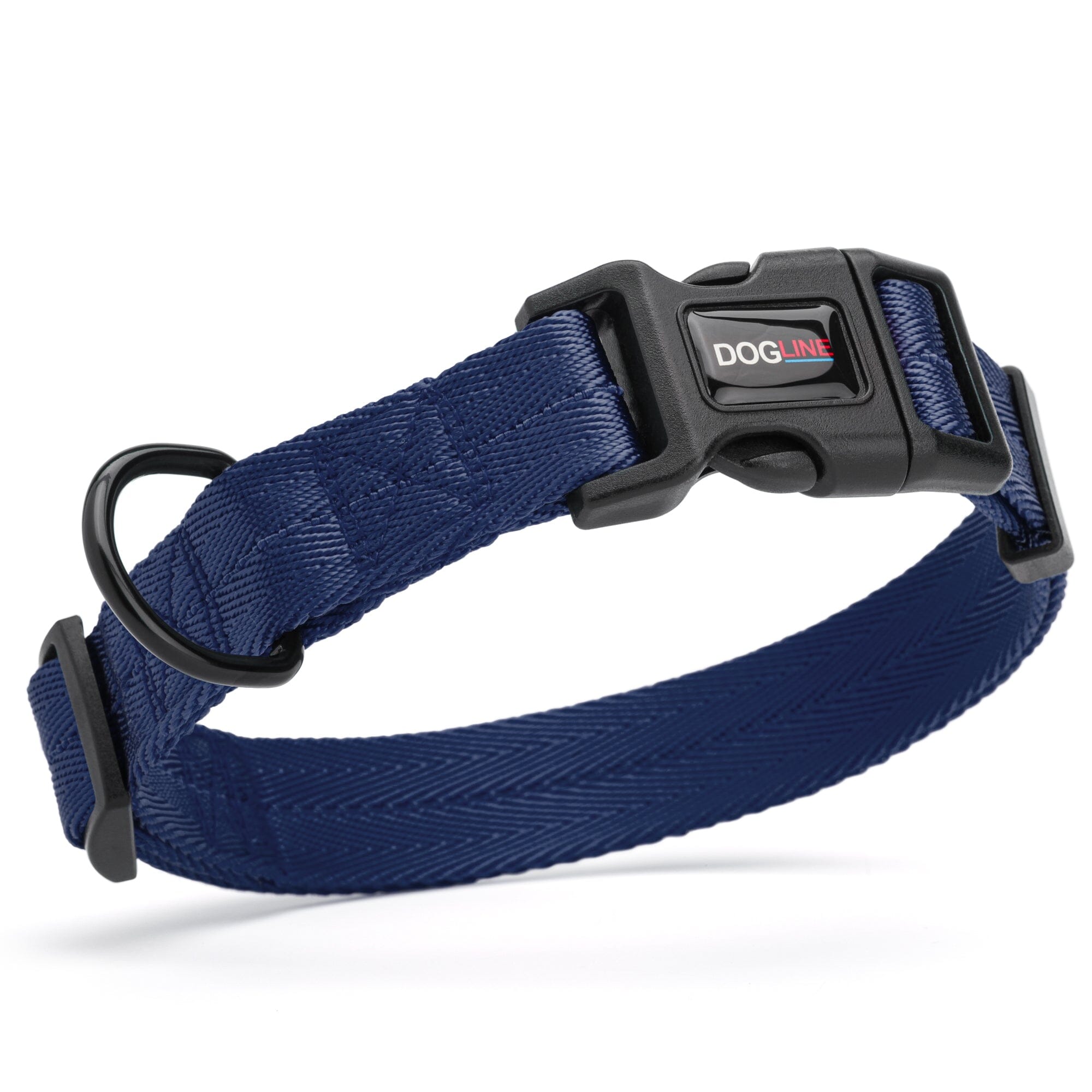Nylon Flat Dog Collar by Dogline