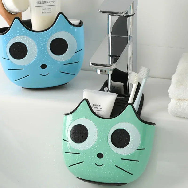 Cute Cat Shape Sink Shelf Soap Holder by Love My Pet